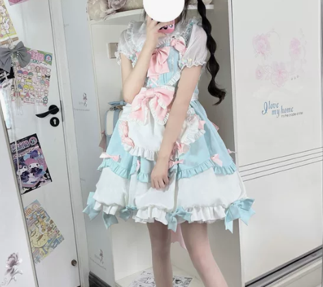 【小糖果】 泡泡熊原创设计lolita花苞...