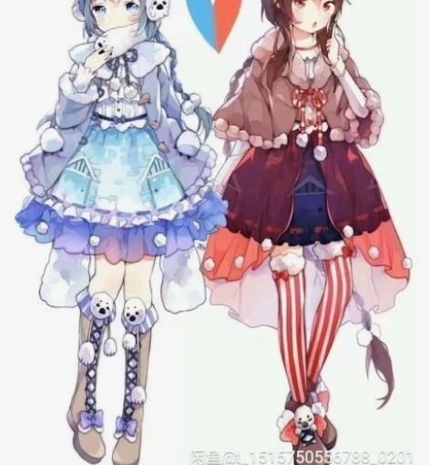 悠窝窝uwowo家洛天依小海豹sm码 衣服...