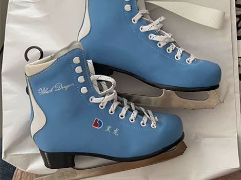 黑龙花样冰刀鞋花刀儿童女成人男加厚保暖非速...