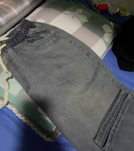 裤子男没穿过几次 感兴趣的话点“我想要”和...