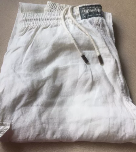 棉麻裤 适合1.80～1.85米的大男孩 ...