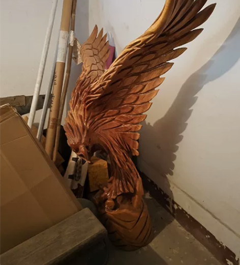 木雕 有缘人来自提,泰安高新区儿童医院附近...