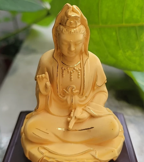 鎏金观音神像-吉祥摆件 新旧程度 :全新 ...