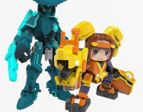 52TOYS王者荣耀墨子鲁班七号变形玩具机...