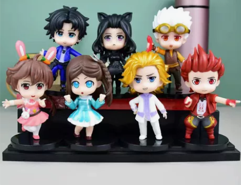 斗罗大陆全套公仔唐三小舞手办史莱克七怪玩具...