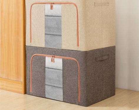 牛津布衣服收纳箱加厚布艺衣物被子整理箱子