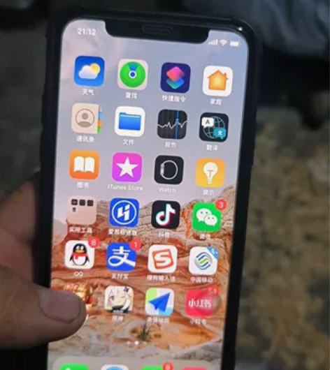 95新iphone x 电池89，256g...