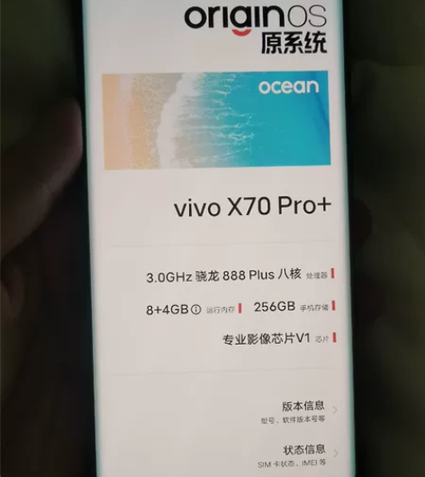 vivo x70pro+ 8+256黑色的...