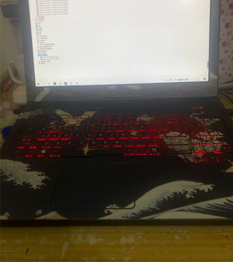 自用的高配笔记本,i7 7700hq。16...