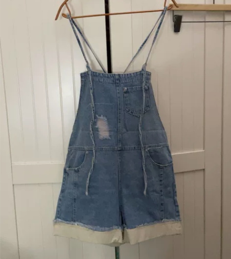 吊带交叉短裤女 感兴趣的话点“我想要”和我...