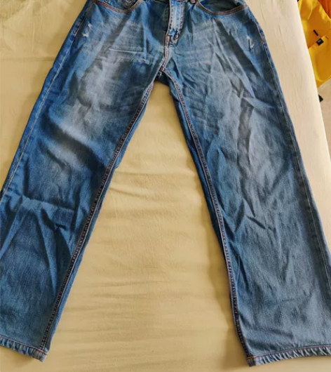 LAWMAN猛龙高端黑色牛仔裤男士百搭韩版...