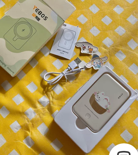 磁吸充电宝10000毫安超薄小巧便携mag...