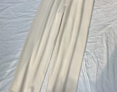 ?韩版加厚宽松雪尼灯芯绒拖地直筒裤秋冬高腰...