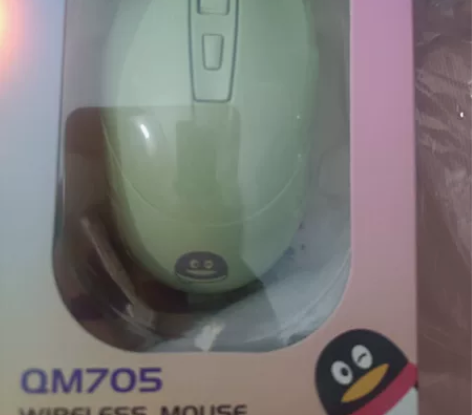 QQ无线鼠标电脑笔记本办公家用游戏ipad...