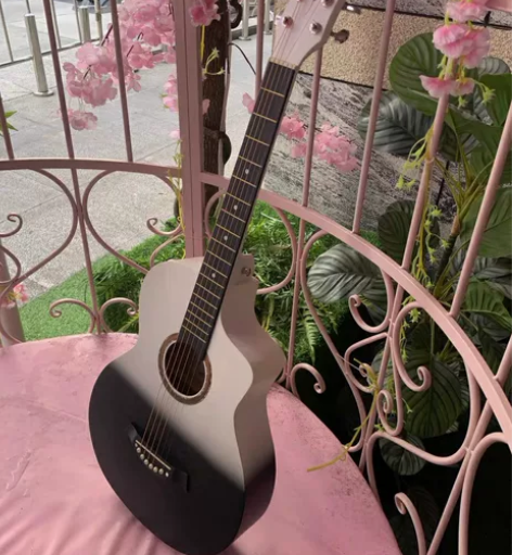 【个人转让】吉他原价1099元单板吉他初学...