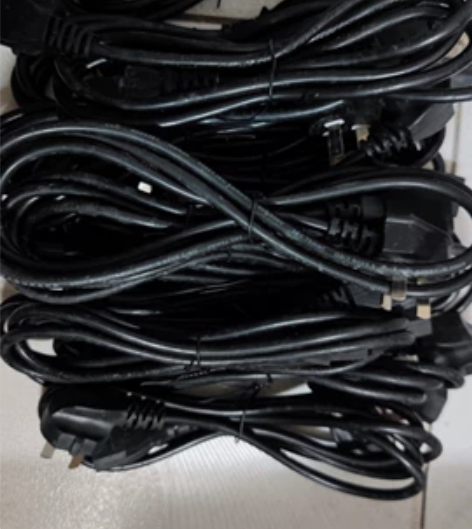 国标电脑电源线台式主机通用电饭锅三孔3芯煲...