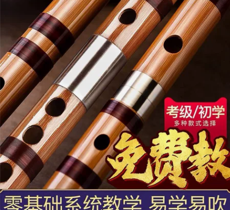 专业笛子初学成人苦竹笛乐器竹笛精制入门e横...