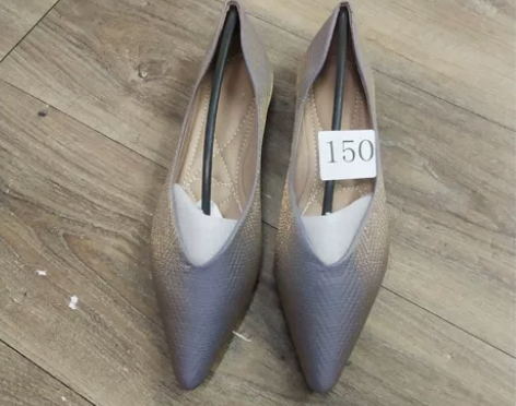 34码平底绸缎面柔软单鞋 鞋子图片实物拍摄...