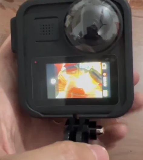 gopro max 360相机。触屏！可3...