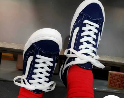 Vans Style 36 黑白深蓝色经典...