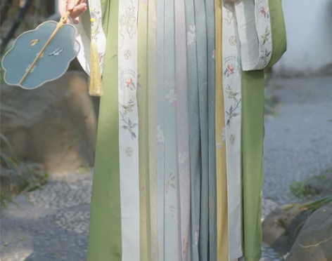兰若庭 汉服 宋制 百迭 xl 牛油果百迭...