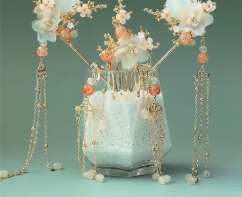 店不开了,清一批古风发饰全套新娘古装头饰汉...