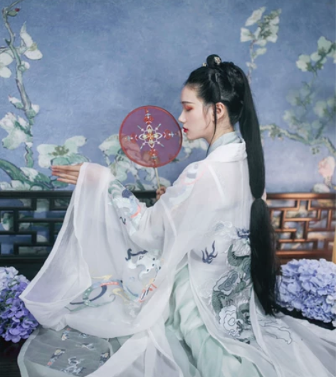 司南阁仓帝汉服,收来的,有点久了,齐腰襦裙...