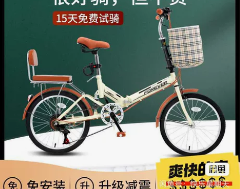 20寸永久自行车，可以折叠， 全新，买来准...