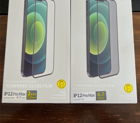 倍思iPhone12系列全屏曲面防窥钢化膜...