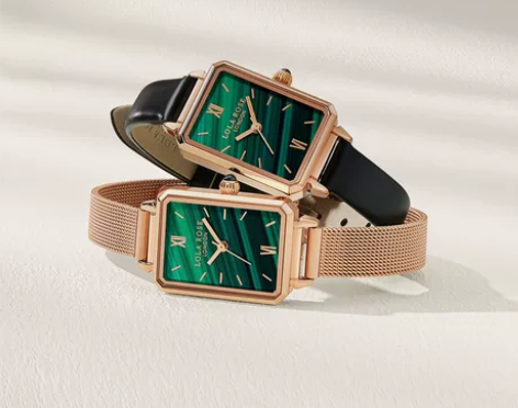 全新罗拉玫瑰lolarose小绿表手表女时...