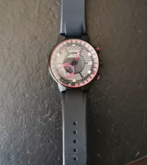 西铁城红魔光动能GPS卫星自动对时手表，不...