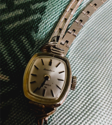 精工seiko sola,机械女士手表,上...