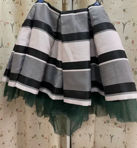 D家风 蓬蓬裙半身裙秋冬款大码显瘦减龄遮肚...