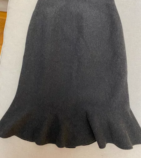 针织鱼尾裙 15年购于首尔林荫路上的小店 ...