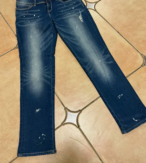 李维斯Levis专柜入 泼墨牛牛仔铅笔裤 ...