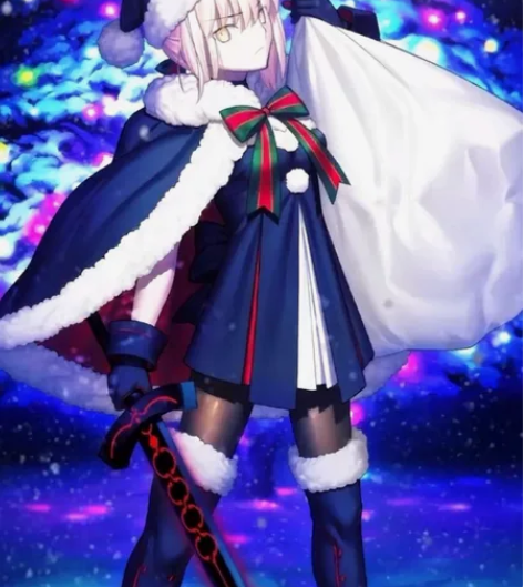 【出/租】圣诞装FATE黑saber黑呆c...