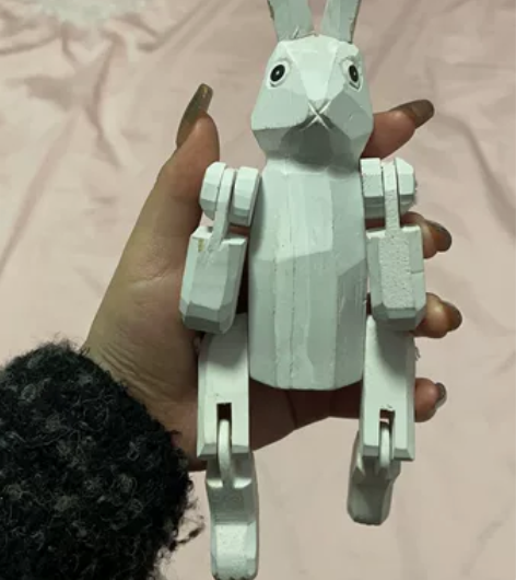 木雕摆件 吊腿 样品 感兴趣的话点“我想要...