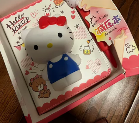 解压本减压笔记本学生本子日记本手账本套装小...