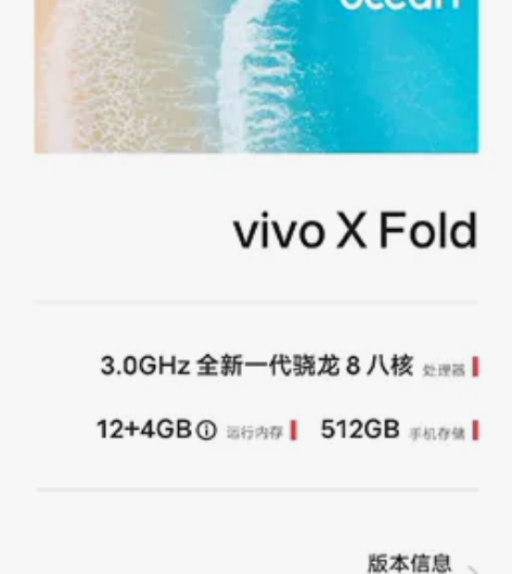 vivo x fold 梧桐灰 12+51...