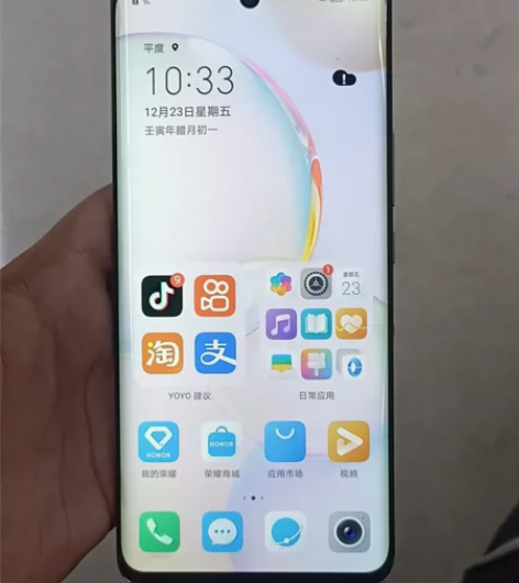 荣耀50 8+256纯原无拆无修屏幕有点闪...
