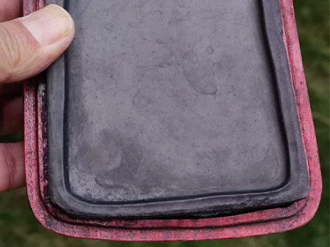 日本回流砚台，日本回流端砚，出口老物，红木...