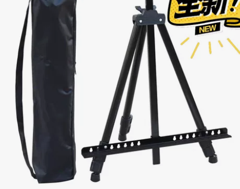 全新欧美风铝合金金属画架伸缩折叠画架，免安...