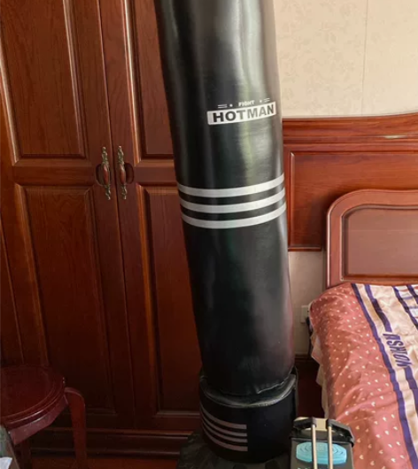 自用闲置hotman站立式拳击散打沙袋，非...