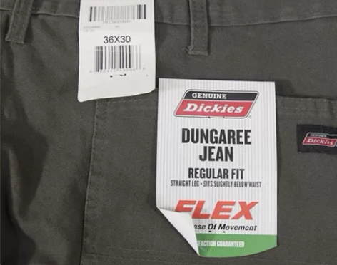 正品Dickies 工装裤 尺码汇总 就三...