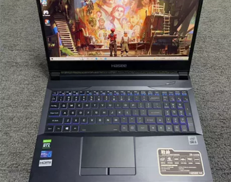 9成新二手神舟z8笔记本电脑电竞游戏本I5...