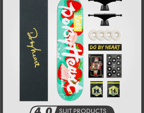 DBH滑板初学者成人儿童男女生青少年刷街四...