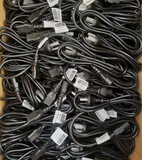 1.8米3米原装国标品字尾电源线电脑主机显...