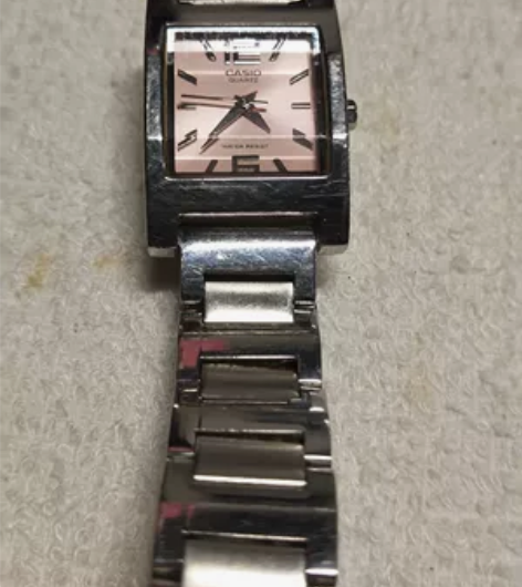 卡西欧女表,香港购买,走时准确,无维修,新...