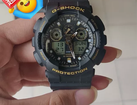 正品卡西欧GA-100GBX,成色及磨损程...