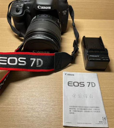 佳能eos7d 单反相机，EFS15-85...